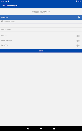 LGTV Messenger - send messages to LGTV smart TVs screenshot 6
