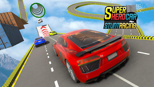 Spider Car GT Racing Mega Ramp Stunt Car Games screenshot 4