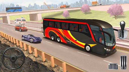 City Coach Bus Drive Simulator screenshot 2