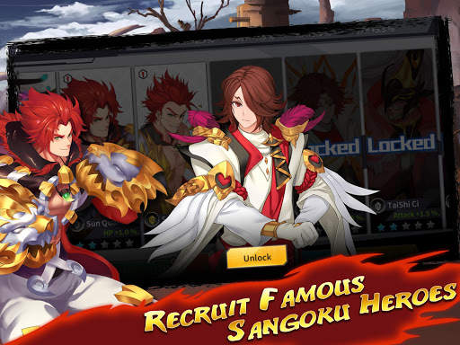 Light In Chaos: Sangoku Heroes [Action Fight RPG] screenshot 3