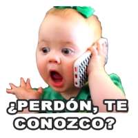 Memes with Phrases Spanish Stickers Wastickerapps logo