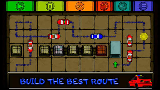 Action Puzzle Driver Free Game: Make Route screenshot 4