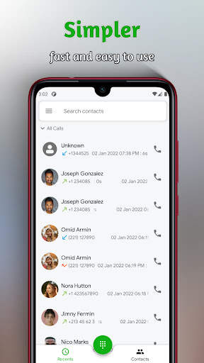 DialPad  Dialer for WhatsApp screenshot 6