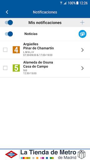 Metro de Madrid Oficial screenshot 3