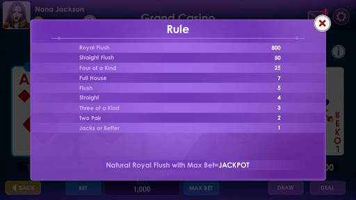 Video Poker Live screenshot 4