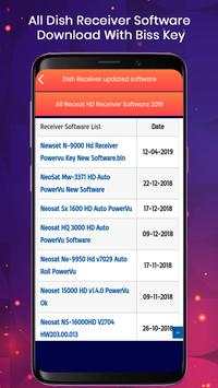All Dish Receiver  Software Download with Biss key screenshot 4