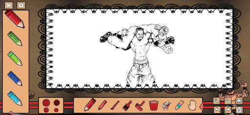 WWE Superstars Coloring स्क्रीनशॉट 6