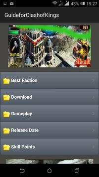 Guide for Clash of Kings screenshot 1