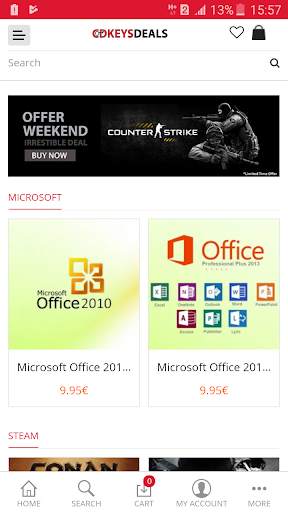 Cdkeysdeals - Games & Software Marketplace screenshot 1