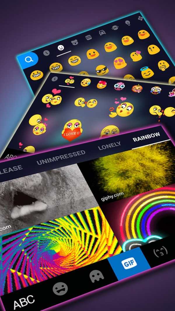 Hologram Sneaker Wike Keyboard Theme 4 تصوير الشاشة