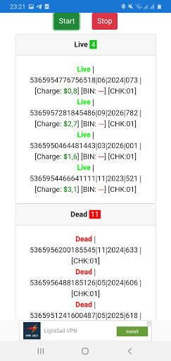 Cc checker Namso gen screenshot 2