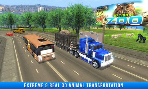 Animal Transport Truck Driving screenshot 4
