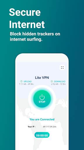 Lite VPN - Secure VPN Proxy screenshot 1