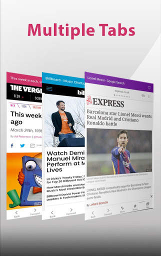Syllux : Browser with Music Player screenshot 7