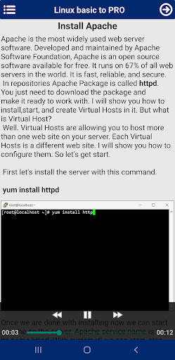 Learn Linux with Examples screenshot 5