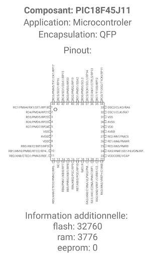 Electronic Component Pinouts screenshot 3