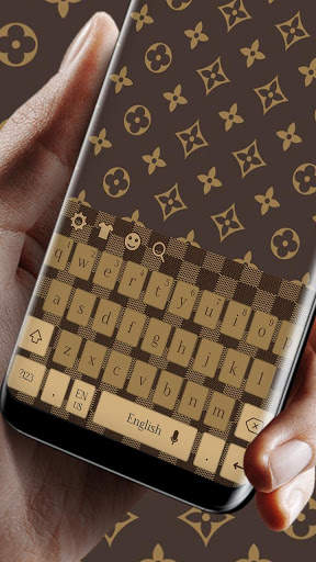 LV Luxury Leather Keyboard Theme screenshot 3