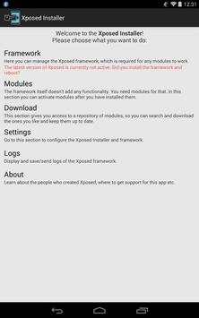Xposed Installer screenshot 1