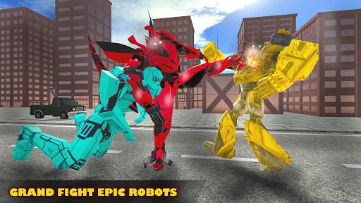 Angry Gorilla Robot Transform: Car Robot Games स्क्रीनशॉट 3