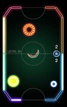 Glow Hockey - Hockey Game screenshot 6