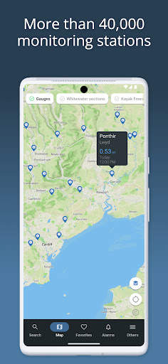 RiverApp - River levels 3 تصوير الشاشة