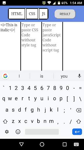 Visual Code Editor for HTML, CSS, JavaScript 3 تصوير الشاشة