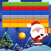 Brick Breaker Santa icon