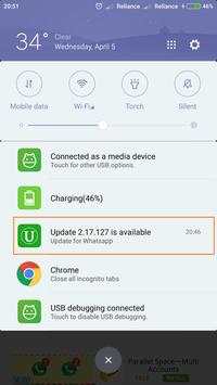 Update for Whatsapp screenshot 3