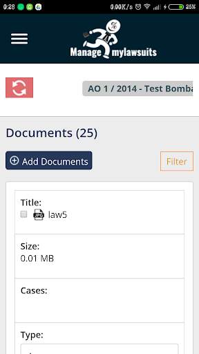 Manage My Lawsuits screenshot 8