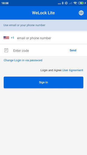 WeLock Lite screenshot 1