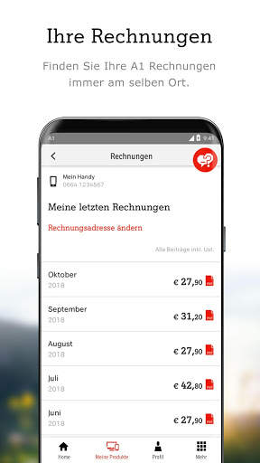 Mein A1 screenshot 6