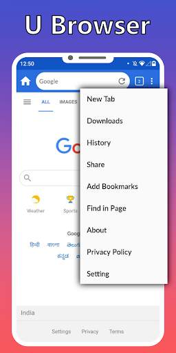 New Uc browser 2021, Fast Downloader & lite. screenshot 3
