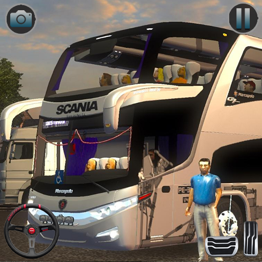 gioco  autista autobus urbani icon