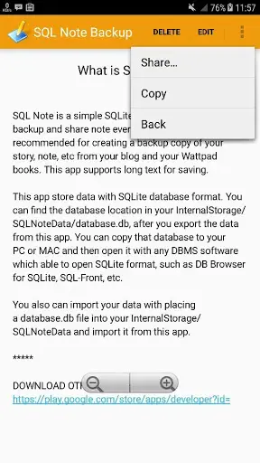 Story Backup For Wattpad 4 تصوير الشاشة