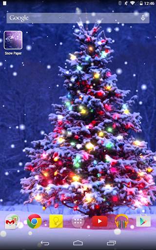 Christmas Live Wallpaper screenshot 1