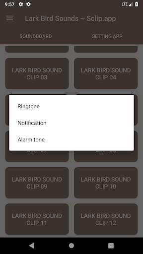 Lark Bird Sound Collections ~ Sclip.app screenshot 3