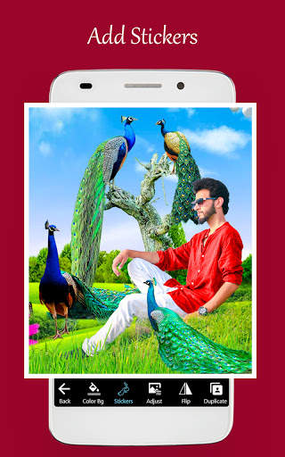 Peacock photo editor frames screenshot 4