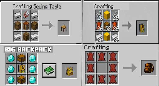 Mods Backpack for Minecraft PE screenshot 2