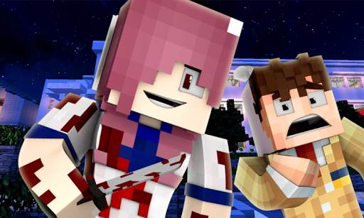 Yandere School Simulator for Minecraft PE screenshot 3