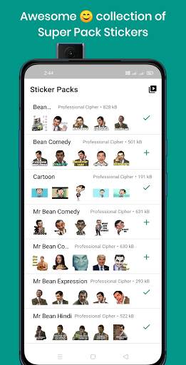 Mr. Bean Comedy Stickers for WhatsApp - WA Sticker screenshot 3