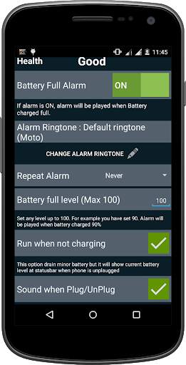 Battery Full screenshot 3