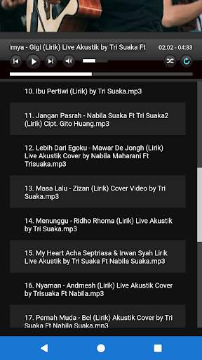 Tri Suaka Lagu Akustik Full Album Offline screenshot 3