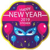 Happy New Year Sticker App for WhatsApp:WAStickers icon