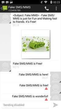 Fake SMS/MMS screenshot 3