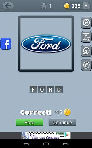 Logo de voitures Quiz screenshot 3