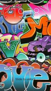 Graffiti Lock Screen Themes screenshot 5