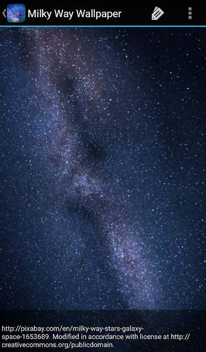 Milky Way Wallpaper screenshot 5