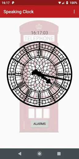 Speaking Clock screenshot 1