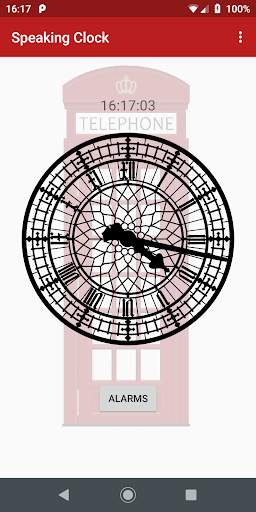 Speaking Clock screenshot 1
