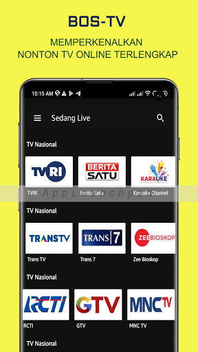 BosTV - Streaming TV Online Indonesia Terlengkap screenshot 6